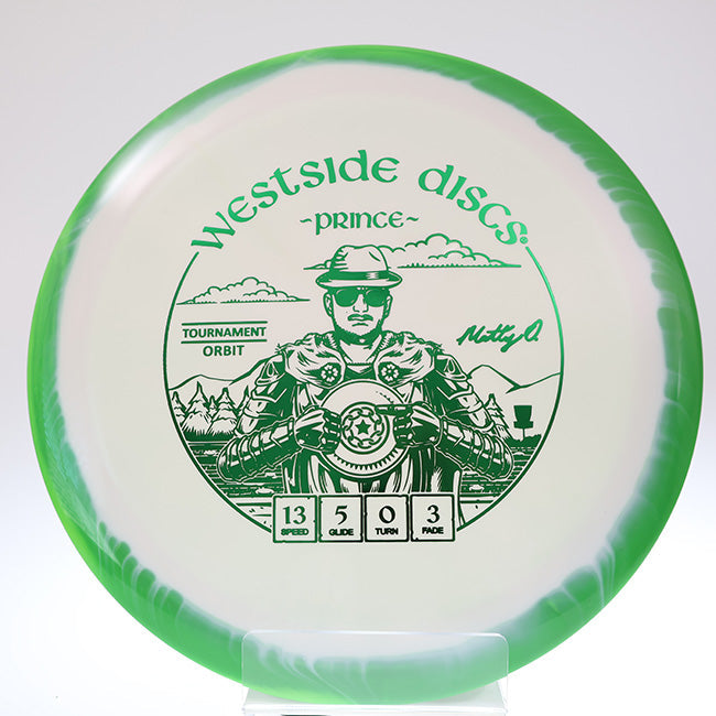 #04 / 175.8g / White/Green Rim