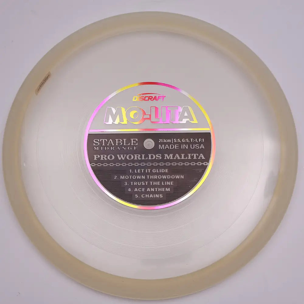 #12 / 172.7g / Clear/Multi Color Foil