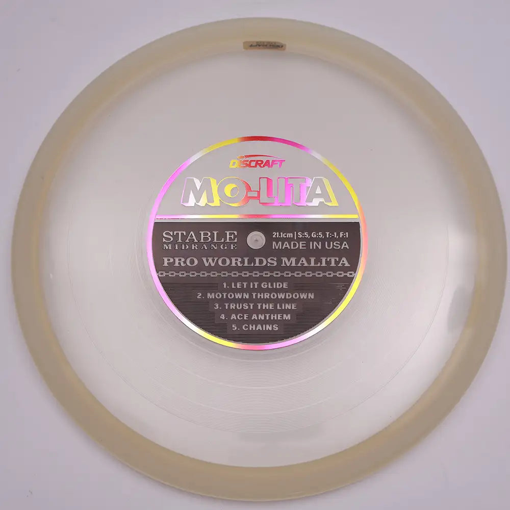 #14 / 172.5g / Clear/Multi Color Foil