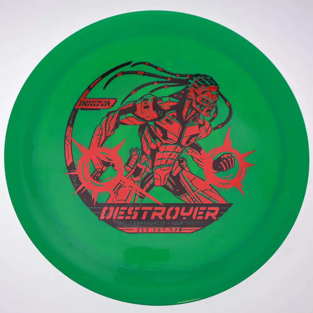 #10 / 169.2g / Green/Red Foil