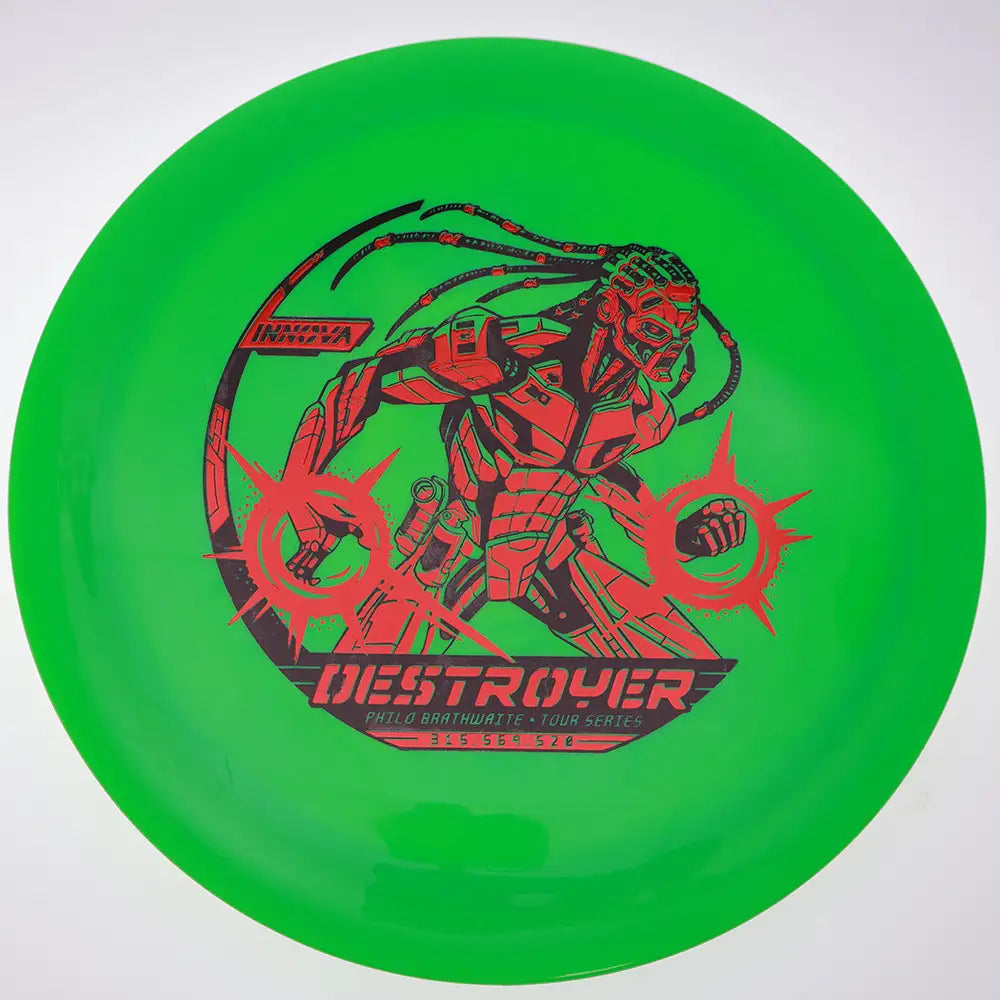 #09 / 168.6g / Green/Red Foil