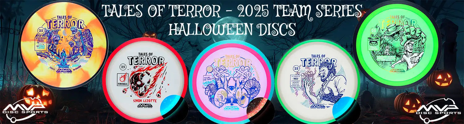 MVP's Tale of Terror 2025 Halloween Disc Line Up